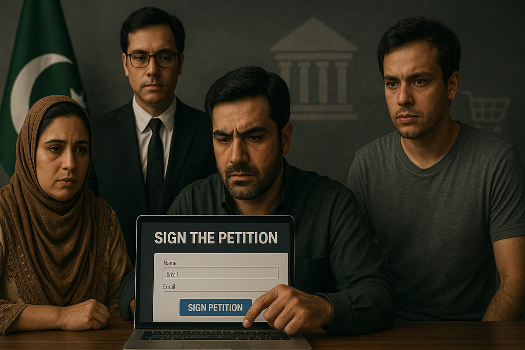 Online Petition against the Proposed Ecommerce Taxes in Budget 2025-26 of Pakistan