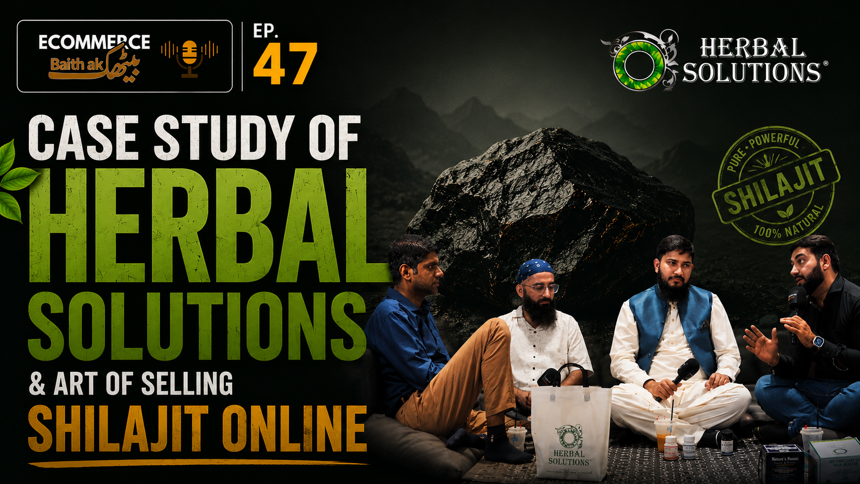 Ecommerce Case Study on Herbal Solution - Selling Shilajit Online ! High Demand