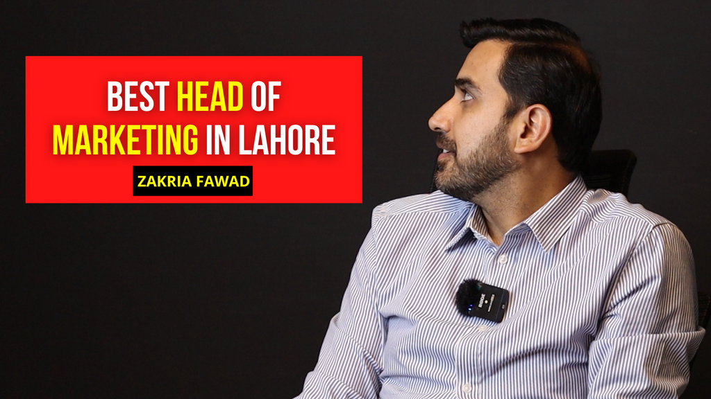 Best Head of Marketing in Lahore