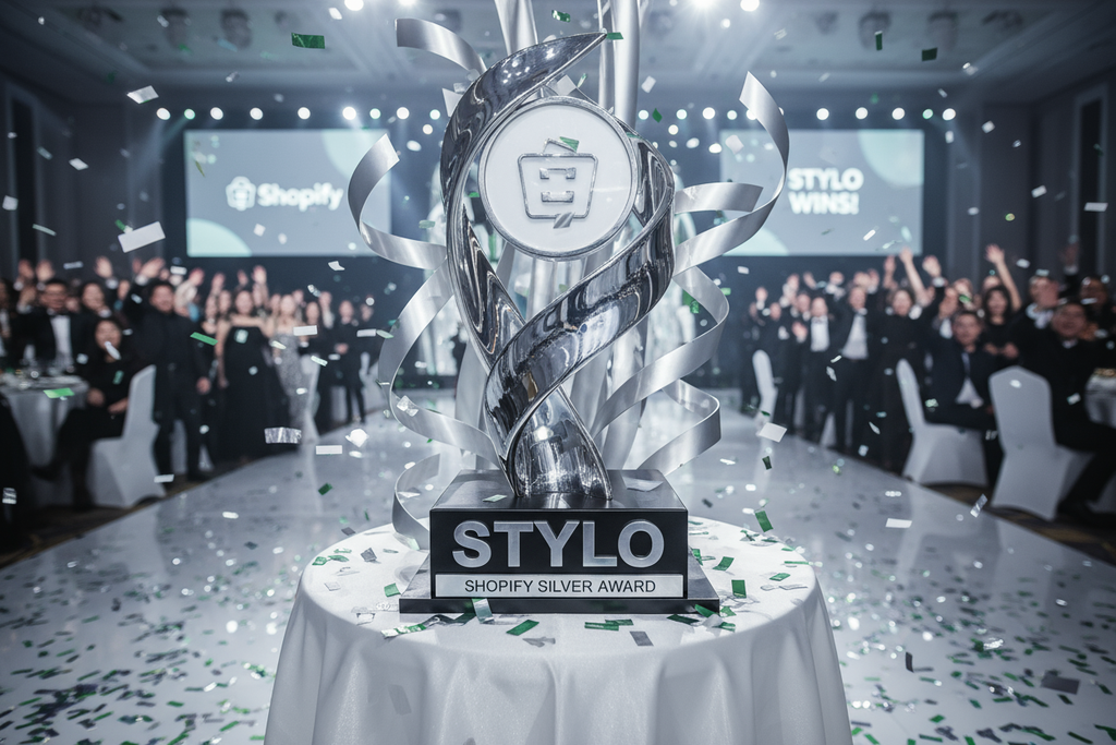 Stylo Wins Silver Shopify Award on Crossing 100,000 Average Monthly Orders on Ecommerce
