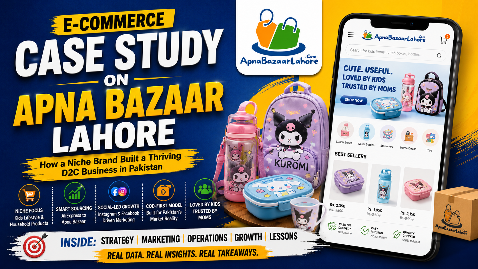 Ecommerce Case Study on Apna Bazaar Lahore Prepared by Ecommerce Baithak