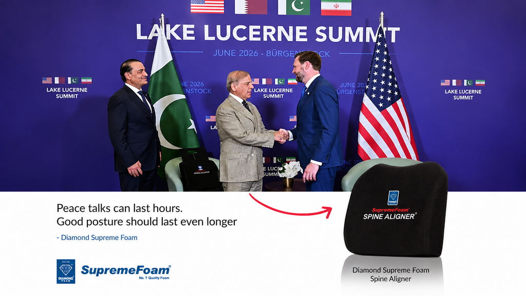 Made in Pakistan: How Diamond Supreme Foam Supported the National Delegation at the Swiss Summit
