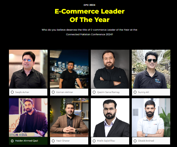 Ecommerce Leader of the Year in Pakistan