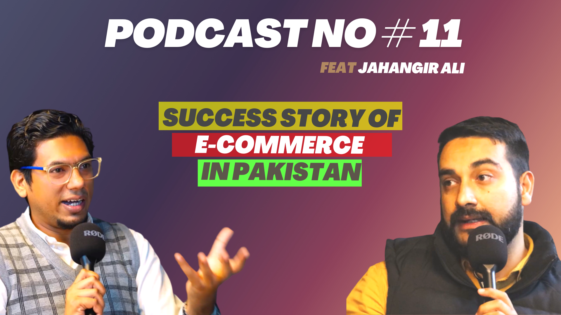 Pakistan Ecommerce Success Story - Jahangir Ali - HOD Ecommerce Stylo Group